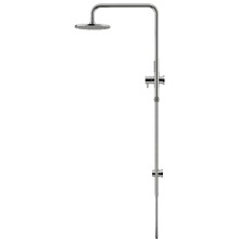 Bayside Stainless Steel Round Twin Shower